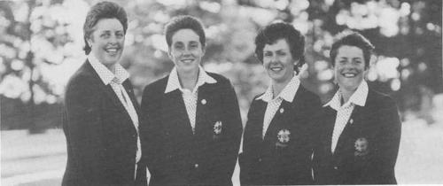 Mary McKenna, Julie Hall, Claire Hourihane, Vicki Thomas